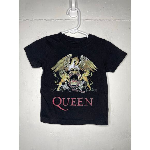 target Other - QUEEN Band Merchandise Baby Band Tee Size 18 Month Unisex Black